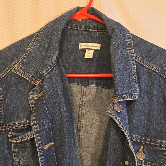 Croft & Barrow Dark Blue Stretch Jacket - Picture 5 of 5